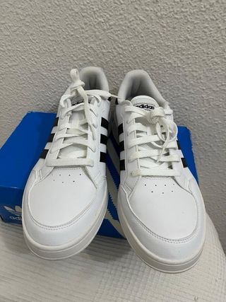 Zapatillas Adidas Superstar II Blancas y Negras