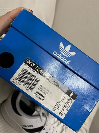 Zapatillas Adidas Superstar II Blancas y Negras