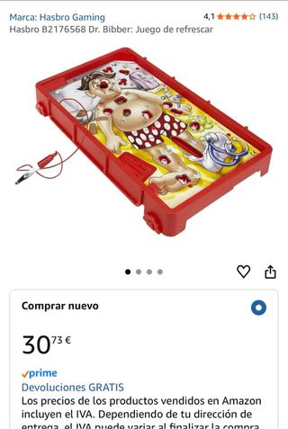 Juego de mesa Operación
