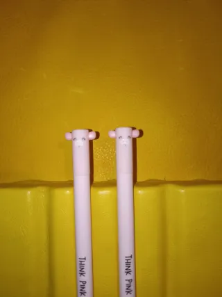 Set 2 Penne Legami Think Pink