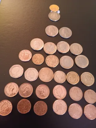 Monedas extranjeras y españolas