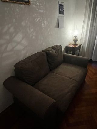 Divano letto IKEA 2 posti marrone