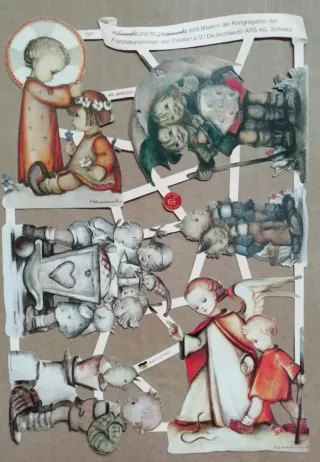 Lamina Cromos troquelados EF 7507. Hummel