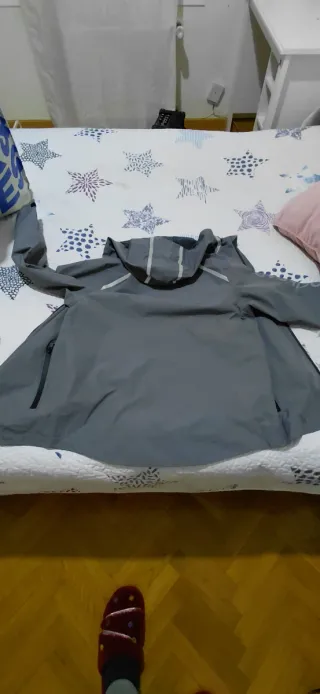 Chaqueta Real Sociedad Gris, chubasquero