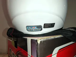 Casco moto integral LS2 Blanco Talla S