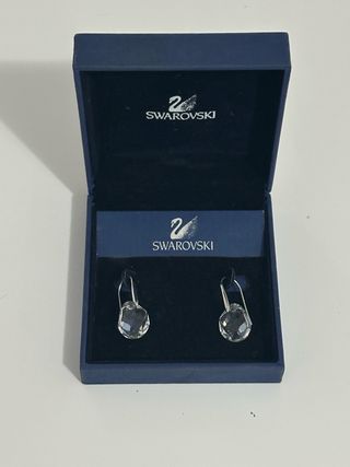 Pendientes Swarovski Plata