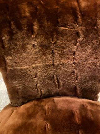 Silla tapizada mouton auténtica