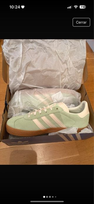 Adidas Gazelle J Menta