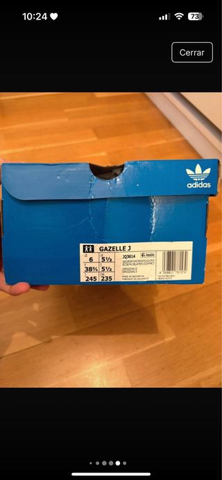 Adidas Gazelle J Menta