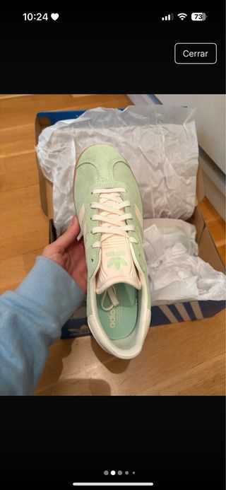 Adidas Gazelle J Menta