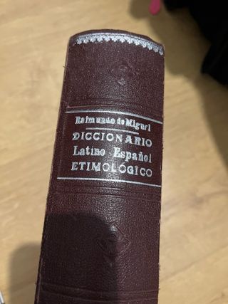 Cuestionario latino español etimológico.￼