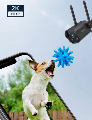 Cámara de vigilancia Wi-Fi exterior (2 unidades)