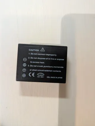 Batería genérica para camaras fotos, etc