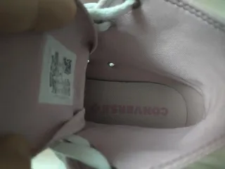 Zapatillas Converse Altas Rosas Bordadas