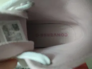 Zapatillas Converse Altas Rosas Bordadas