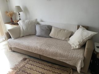 Divano letto a 3 posti IKEA beige