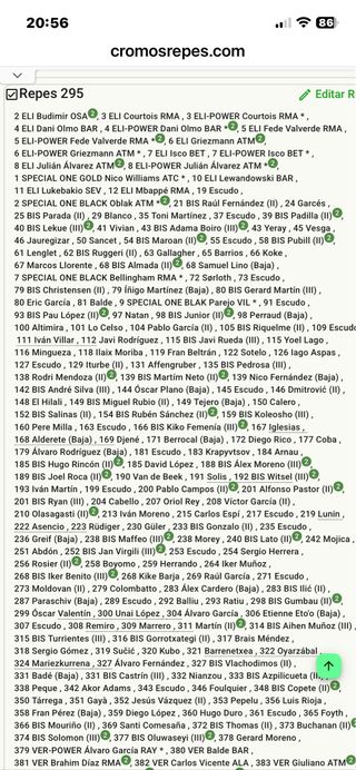Lote cromos fútbol Megacracks 2025-26