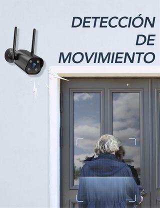 Cámara de vigilancia Wi-Fi exterior (2 unidades)