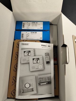Kit Videoportero Tegui Sfera New 1 Vivienda 2 Hilo
