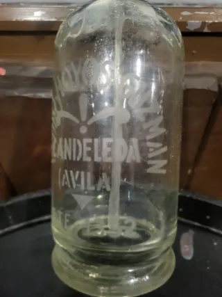 Sifón antiguo Candelera Ávila