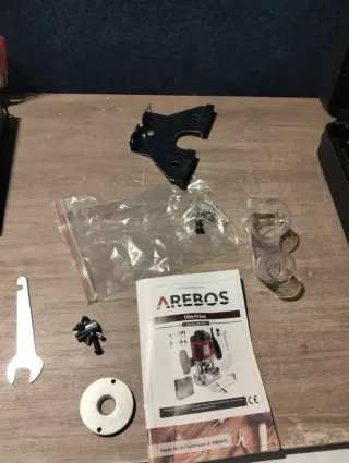 AREBOS Fresadora Electrica Profesional