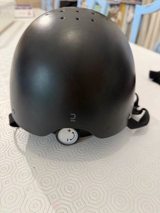 Casco hípica Decathlon negro