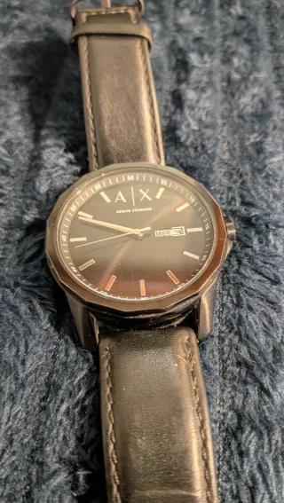 Reloj Armani Exchange Negro y Pulsera