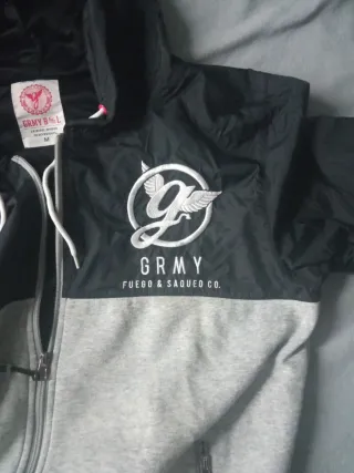 Sudadera GRMY con cremallera