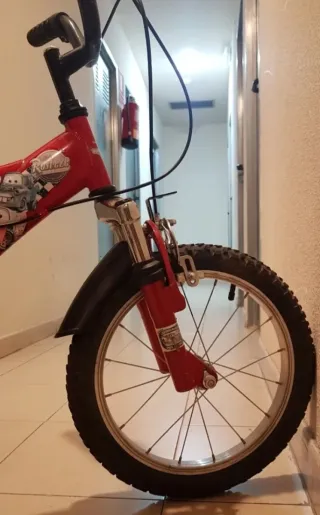 Bicicleta infantil 14 de Cars.