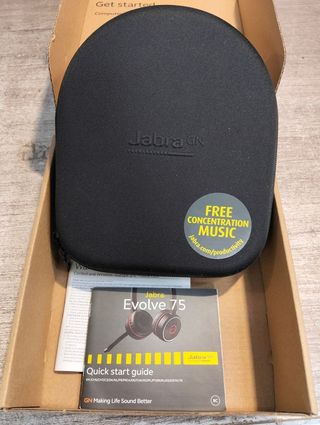 Jabra Evolve 75 MS Auriculares Inalámbricos Estéreo On-Ear certificados por Microsoft