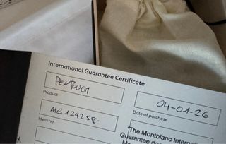 Estuche Portabolígrafos Montblanc Meisterstück Neg