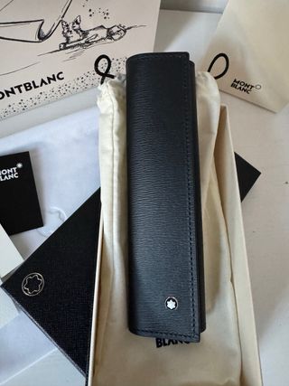 Estuche Portabolígrafos Montblanc Meisterstück Neg