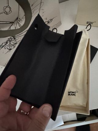 Estuche Portabolígrafos Montblanc Meisterstück Neg