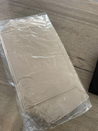 Bolso de nylon marrón