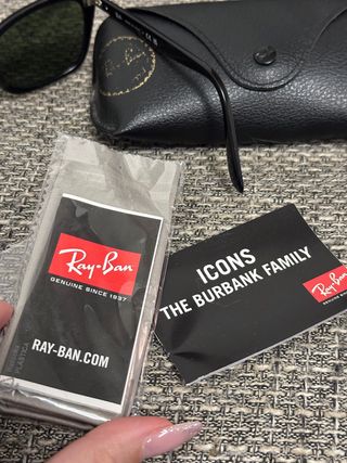 Occhiali Ray-Ban Lady Burbank Neri