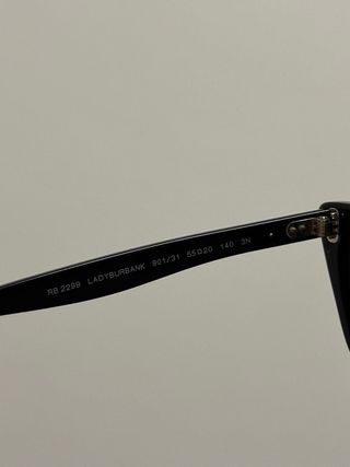 Occhiali Ray-Ban Lady Burbank Neri