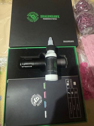 Máquina de Tatuar Dragonhawk Negra