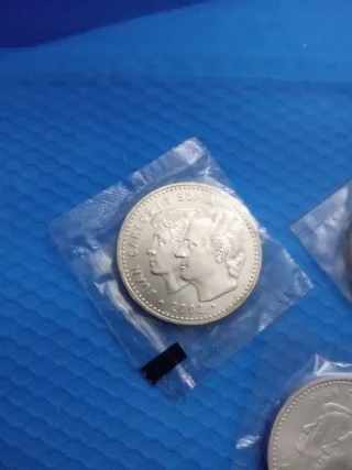 3 Monedas 12€ plata 2002 2003 2004 empaquetadas