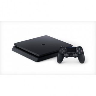 PS4 Slim Negra + Mando (Precio negociable)