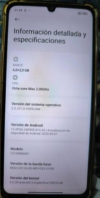 Xiaomi Redmi 13 C Negro