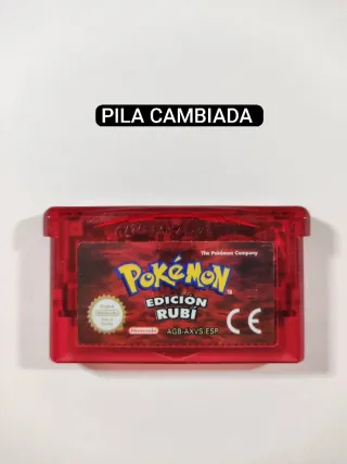 Pokemon Edicion Rubi Nintendo GBA