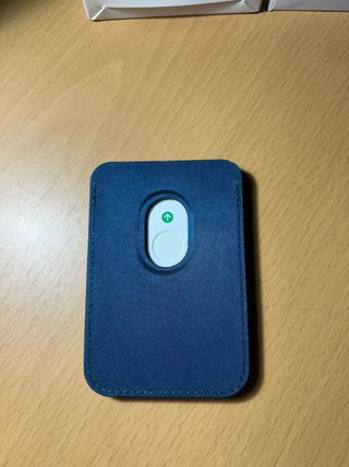 Cartera iPhone FineWoven MagSafe Azul