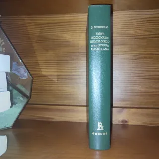 Breve Diccionario Etimológico De La Lengua