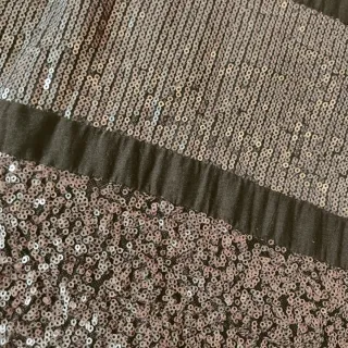 Top con paillettes argento sartoria