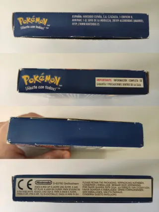 Pokémon Edición Azul Nintendo Gameboy