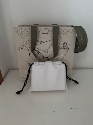 Tarjetero Montblanc piel marrón