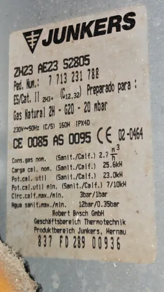 Vaso expansión caldera Viessmann DGN 8