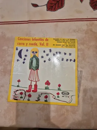 Pack 5 Vinilos Infantiles Canciones