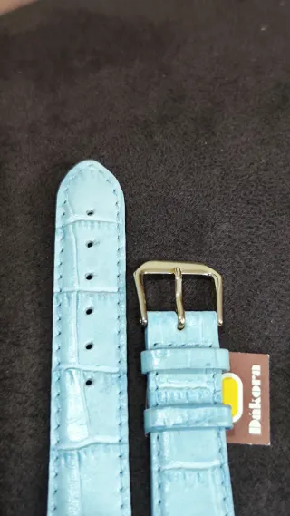 Correa de piel para reloj nueva