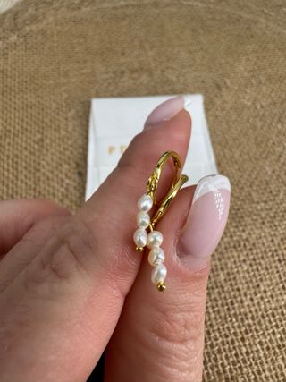 Pendientes PDPAOLA de plata y baño de oro